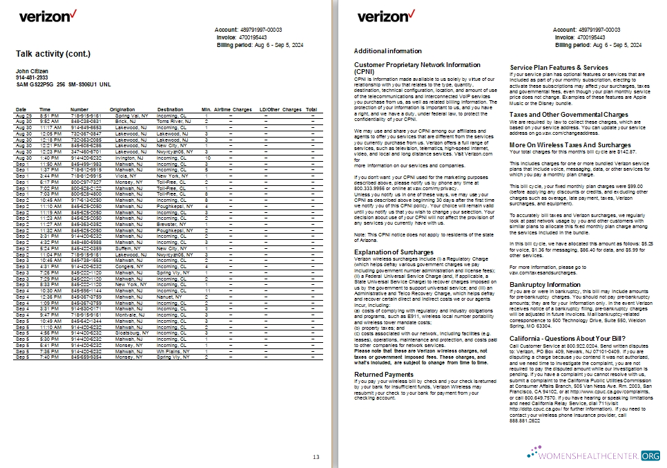 download download USA New Jersey Verizon utility 13 14 scr